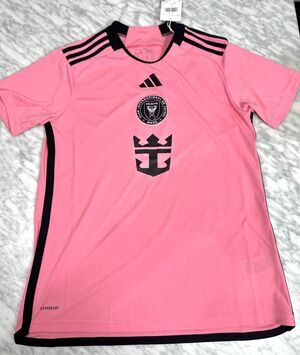 adidas MLS Inter Miami CF Team Home soccer Jersey IP6027 Women's Large NEW